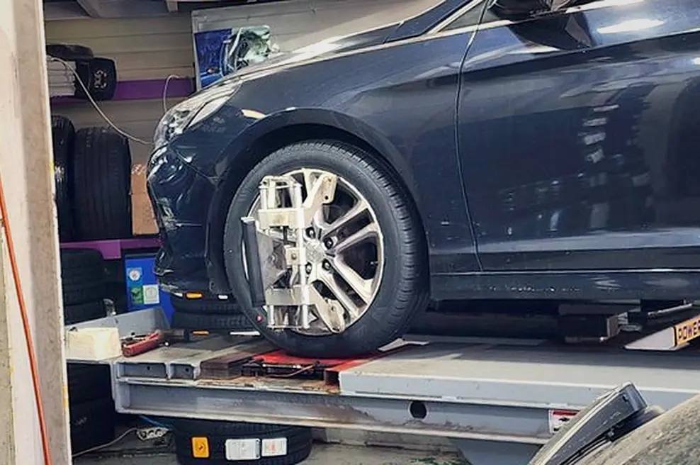 부평 BMW 520i 넥센타이어렌탈 시공 후
