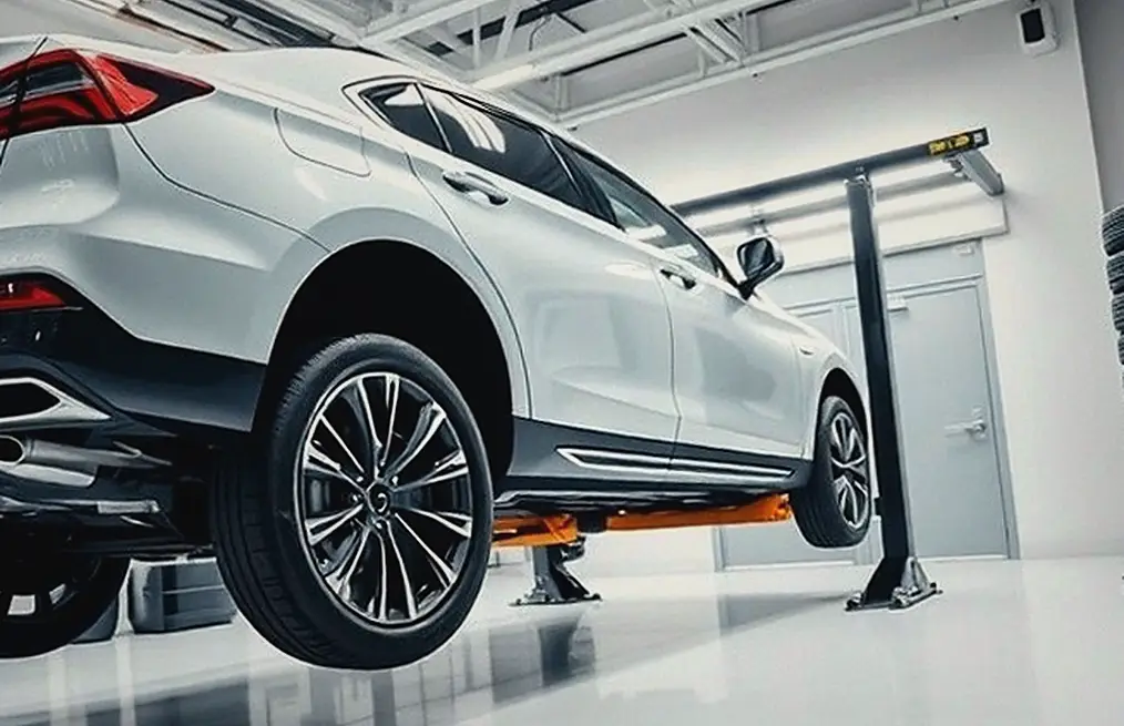장안 DS3 E-TENSE 넥센타이어렌탈 시공 전