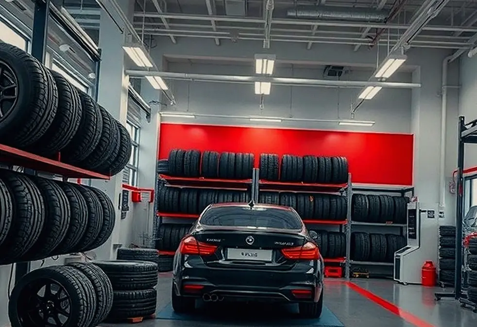 기흥 BMW iX1 넥센타이어렌탈 현장 사진 2